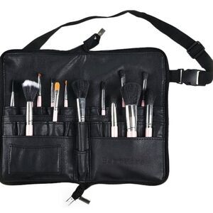 Faux Leather Makeup Brush Belt